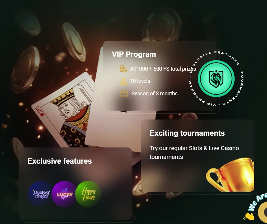 Goldex Casino advantages